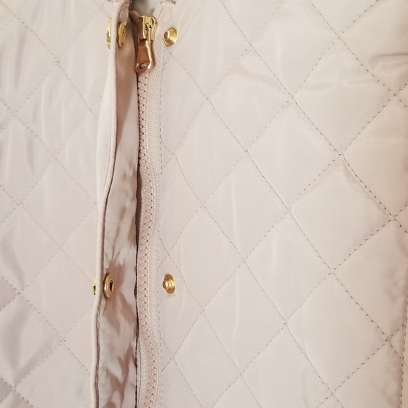 NWT CI Sono Quilted Hoodie Blush Gold Kid Coat - Picture 7 of 8